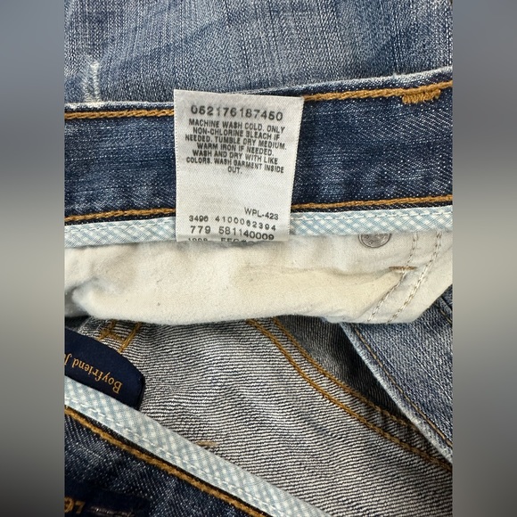 Levi’s The Original Boyfriend Jeans 6M Mid-rise - Picture 11 of 11